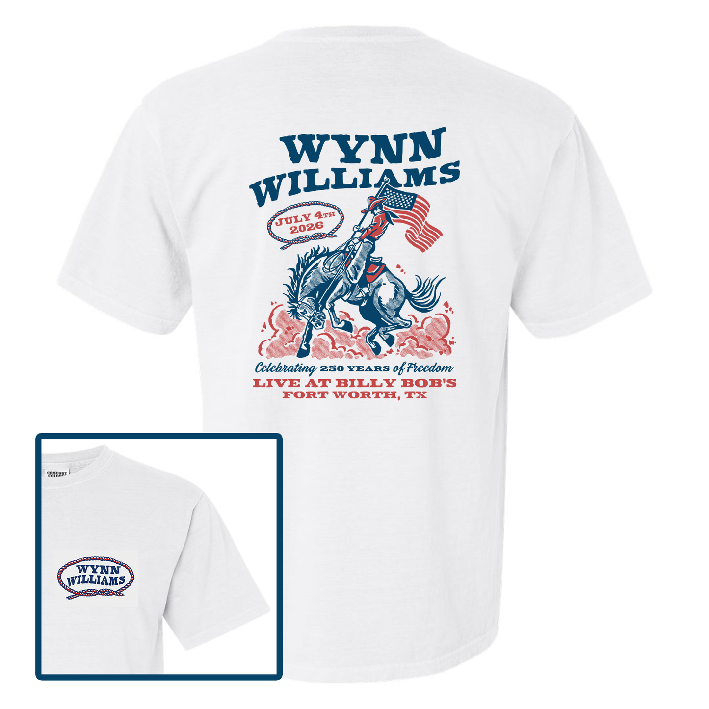 Limited Edition America's 250th - Billy Bob's Tee