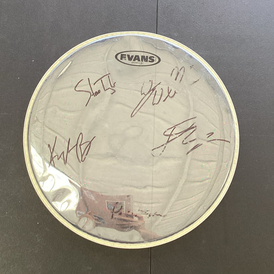 Autographed Drum Head